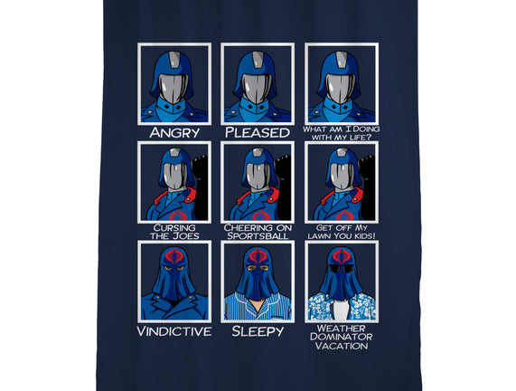 The Many Faces Of Cobra Commander