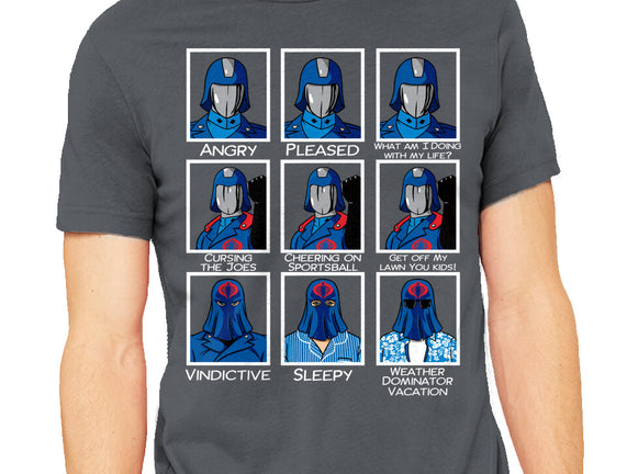 The Many Faces Of Cobra Commander