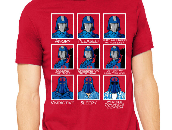 The Many Faces Of Cobra Commander