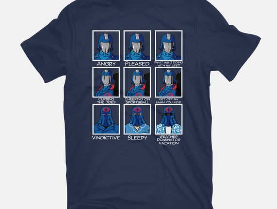 The Many Faces Of Cobra Commander