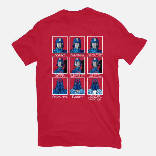 The Many Faces Of Cobra Commander-Mens-Premium-Tee-SeamusAran