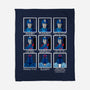 The Many Faces Of Cobra Commander-None-Fleece-Blanket-SeamusAran