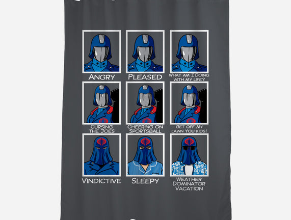 The Many Faces Of Cobra Commander