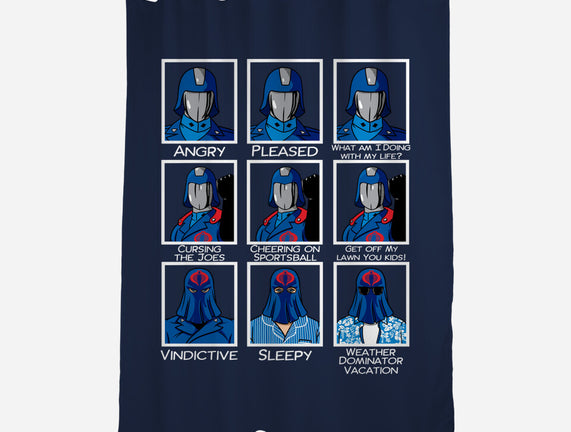 The Many Faces Of Cobra Commander