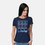 The Many Faces Of Cobra Commander-Womens-Basic-Tee-SeamusAran