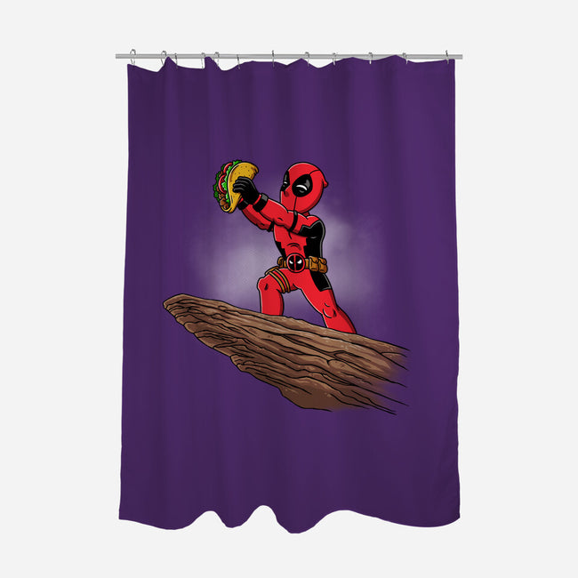 The Tacos King-None-Polyester-Shower Curtain-Barbadifuoco