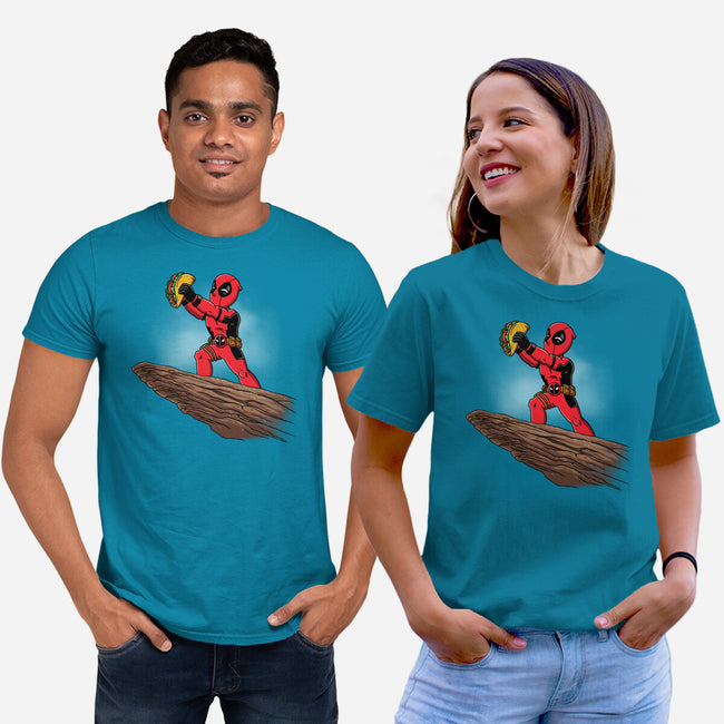 The Tacos King-Unisex-Basic-Tee-Barbadifuoco