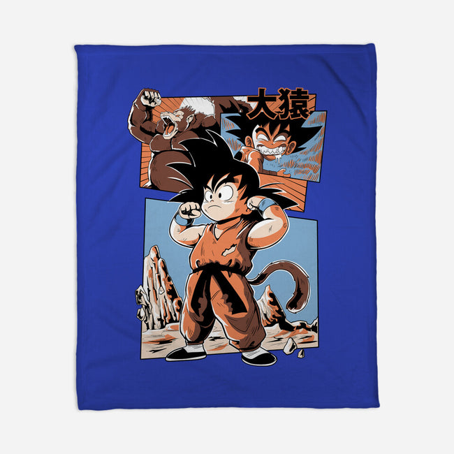 Oozaru-None-Fleece-Blanket-Nihon Bunka