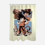 Oozaru-None-Polyester-Shower Curtain-Nihon Bunka