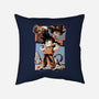 Oozaru-None-Removable Cover-Throw Pillow-Nihon Bunka