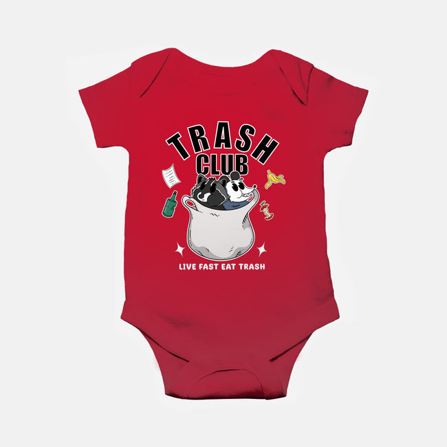 Trash Panda Club-Baby-Basic-Onesie-Tri haryadi