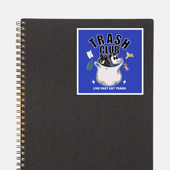 Trash Panda Club-None-Glossy-Sticker-Tri haryadi