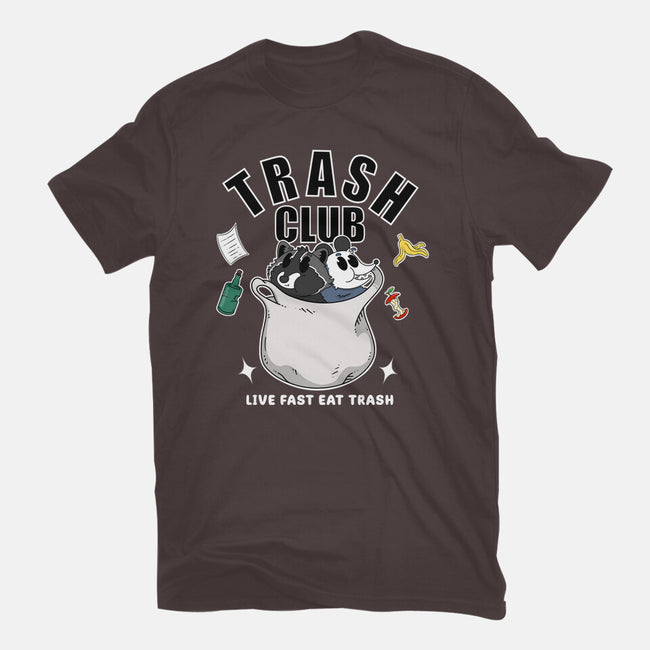 Trash Panda Club-Womens-Basic-Tee-Tri haryadi