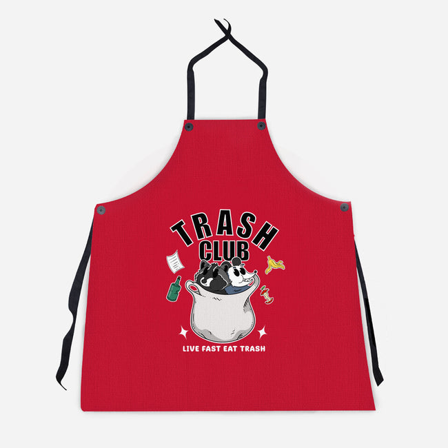 Trash Panda Club-Unisex-Kitchen-Apron-Tri haryadi