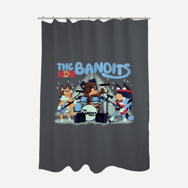 The Bandits-None-Polyester-Shower Curtain-rmatix