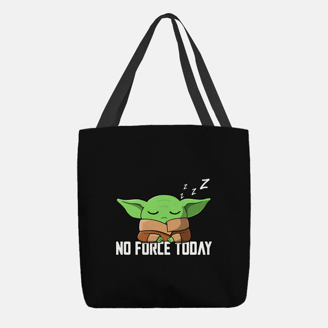 No Force Today-None-Basic Tote-Bag-NMdesign