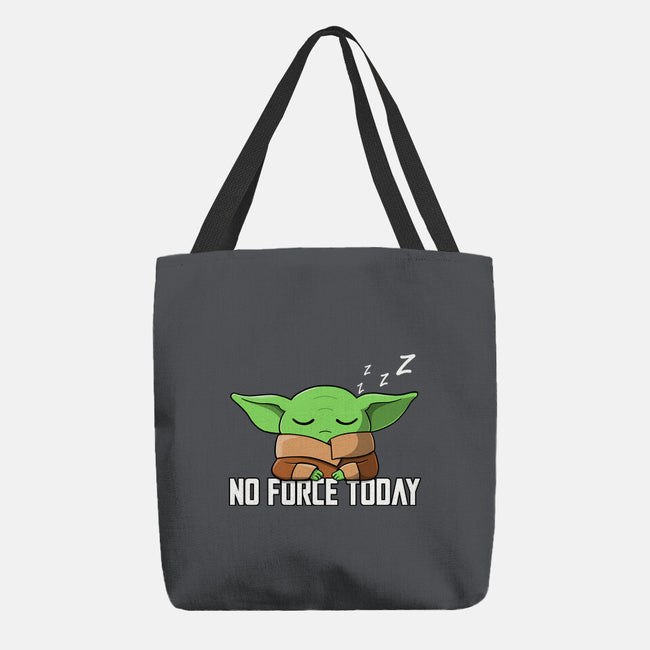 No Force Today-None-Basic Tote-Bag-NMdesign