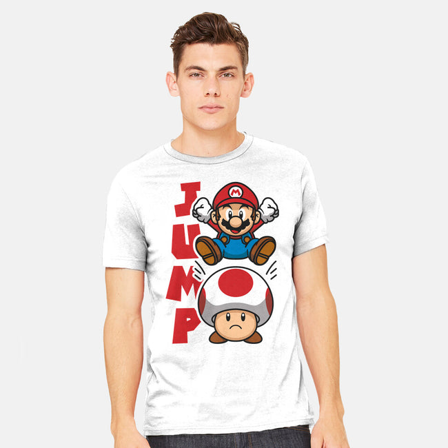 Toad Jump-Mens-Heavyweight-Tee-Astoumix