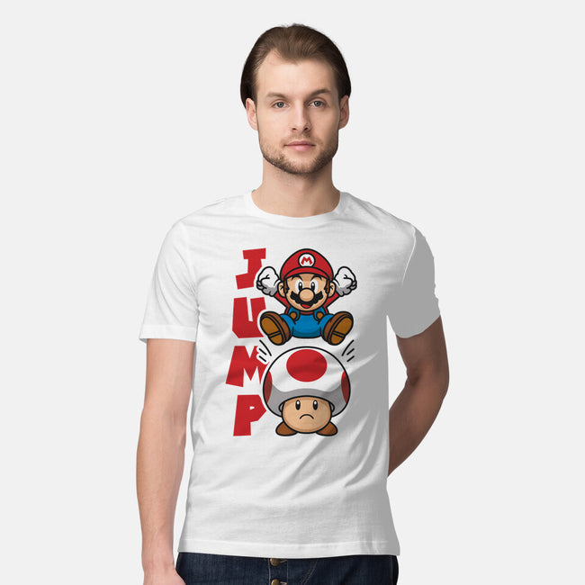 Toad Jump-Mens-Premium-Tee-Astoumix