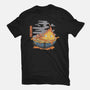 Calcifer Ramen-Womens-Fitted-Tee-Claudia