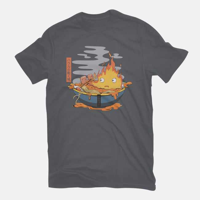 Calcifer Ramen-Mens-Basic-Tee-Claudia