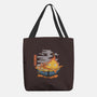 Calcifer Ramen-None-Basic Tote-Bag-Claudia