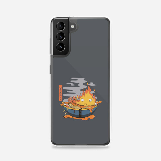 Calcifer Ramen-Samsung-Snap-Phone Case-Claudia