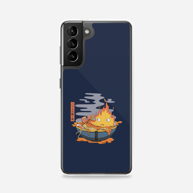 Calcifer Ramen-Samsung-Snap-Phone Case-Claudia