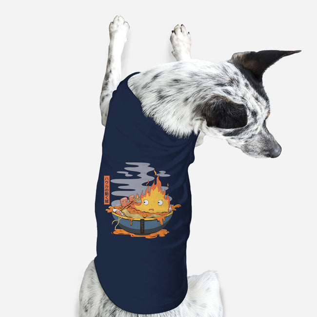 Calcifer Ramen-Dog-Basic-Pet Tank-Claudia