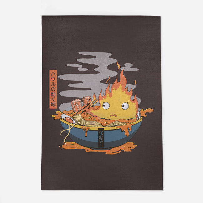 Calcifer Ramen-None-Indoor-Rug-Claudia