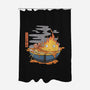 Calcifer Ramen-None-Polyester-Shower Curtain-Claudia