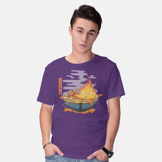 Calcifer Ramen-Mens-Basic-Tee-Claudia