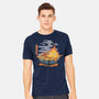 Calcifer Ramen-Mens-Heavyweight-Tee-Claudia