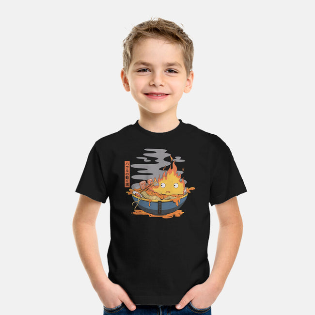 Calcifer Ramen-Youth-Basic-Tee-Claudia