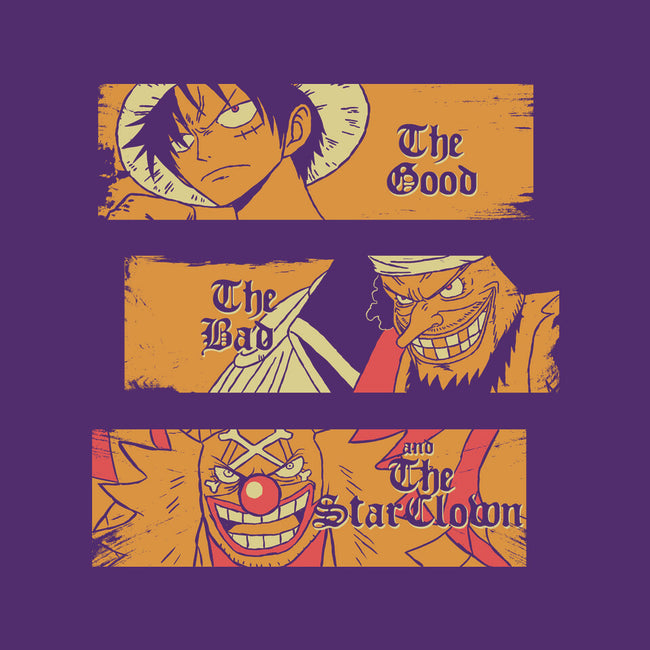 The Good The Bad And The Star Clown-Womens-Off Shoulder-Tee-naomori