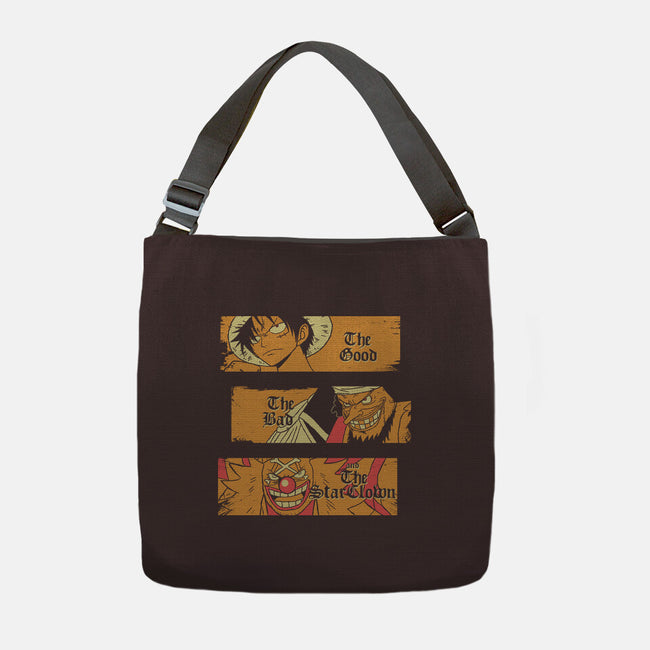 The Good The Bad And The Star Clown-None-Adjustable Tote-Bag-naomori