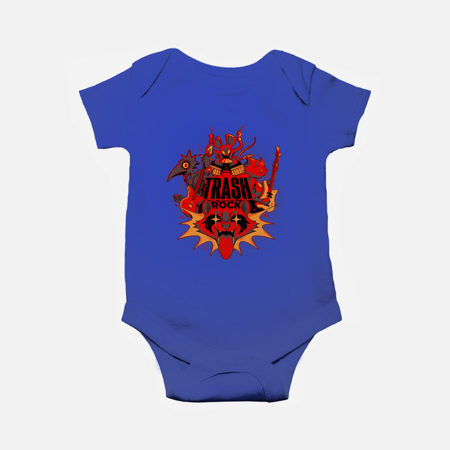 Trash Rock-Baby-Basic-Onesie-Kabuto Studio