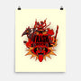 Trash Rock-None-Matte-Poster-Kabuto Studio