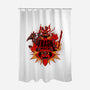 Trash Rock-None-Polyester-Shower Curtain-Kabuto Studio