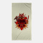 Trash Rock-None-Beach-Towel-Kabuto Studio