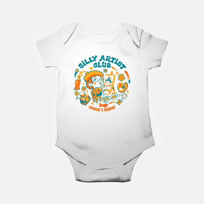 Silly Artist Club-Baby-Basic-Onesie-Estudio Horta