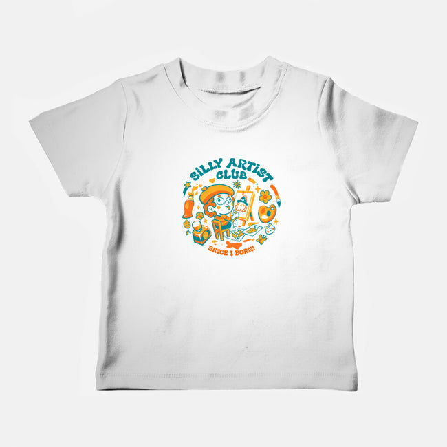 Silly Artist Club-Baby-Basic-Tee-Estudio Horta