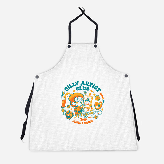 Silly Artist Club-Unisex-Kitchen-Apron-Estudio Horta