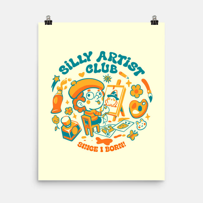 Silly Artist Club-None-Matte-Poster-Estudio Horta