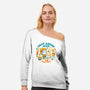 Silly Artist Club-Womens-Off Shoulder-Sweatshirt-Estudio Horta