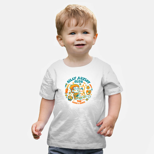 Silly Artist Club-Baby-Basic-Tee-Estudio Horta