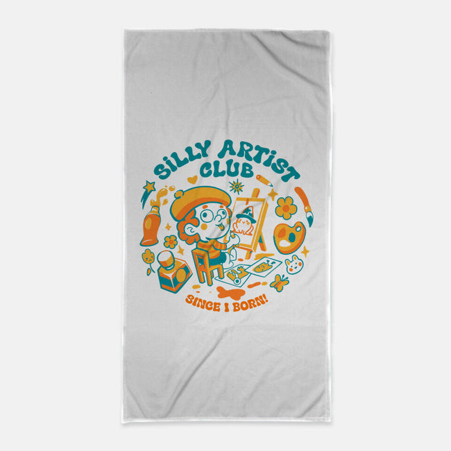 Silly Artist Club-None-Beach-Towel-Estudio Horta