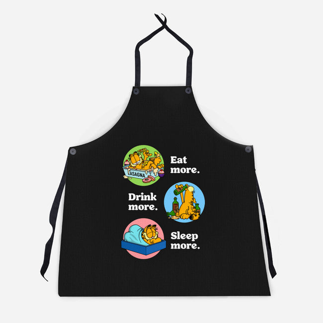 New Years Resolutions-Unisex-Kitchen-Apron-drbutler