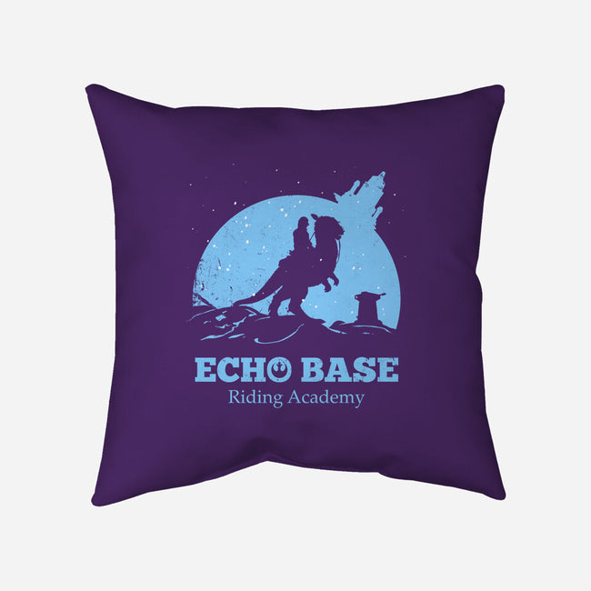 Echo Base Riding Academy-None-Removable Cover-Throw Pillow-drbutler