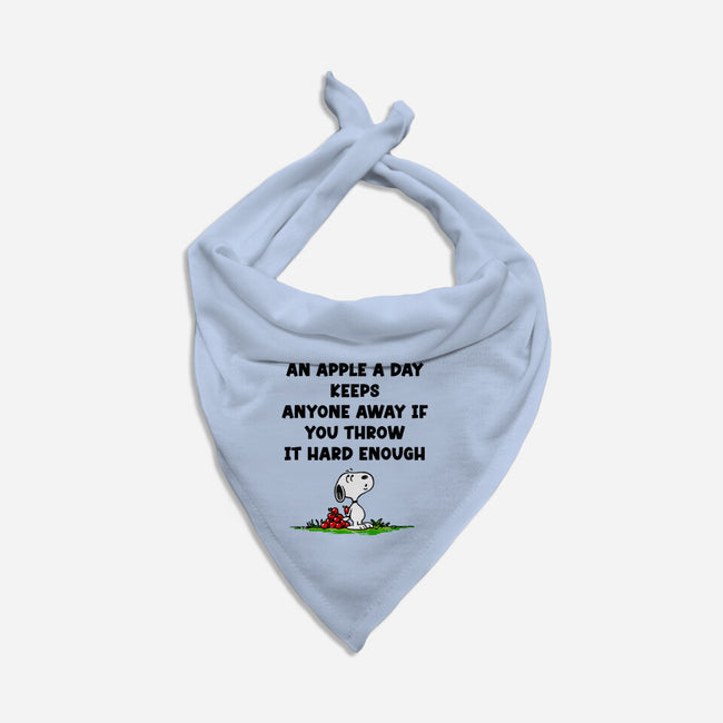 An Apple A Day-Dog-Bandana-Pet Collar-drbutler